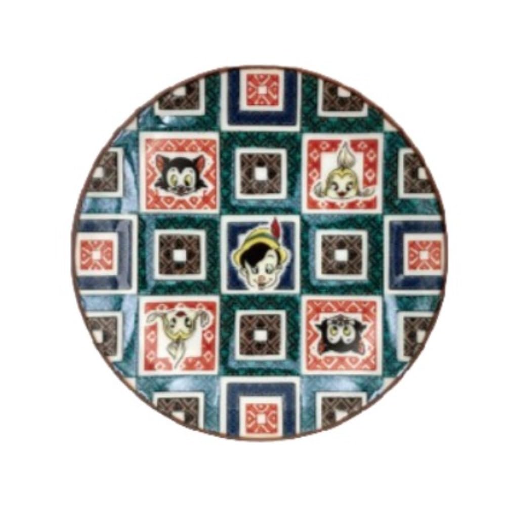 Marimo Craft Kutani Ware Small Diameter 103mm x Height Plate, Pinocchio, 20mm, MDTMG-046