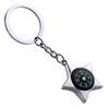 B36F Mini Survival Compass Key Chain Outdoor Camping Hiking Pocket Compass Navigator Carabiner Keyring Climbing Riding Equipment