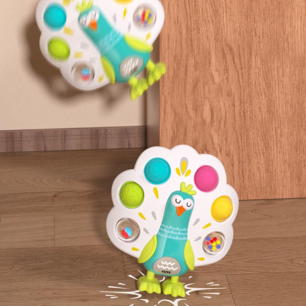 Finger Training Sensory Push Toy Button Play Toys Bird Shape Educational Toy  Babies Development