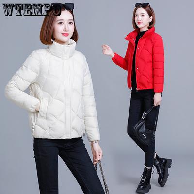 Women Jacket  Autumn Winter Parkas Female Light Thin Down Cotton Coat Femme Casual Short Warm Outerwear Ladies Top