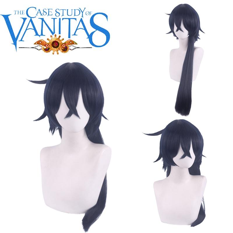 Vanitas Cosplay Wig In Blue-black The Ultimate Choice For Anime Fans
