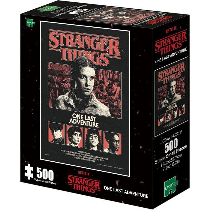 Puzzle Stranger Things One Last Adventure 500 super small pieces - EPOCH Jigsaw Puzzle - 5281K