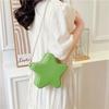 Star bag cute cartoon bag new jelly bag pvc bag female messenger bag fashion chain bag girl