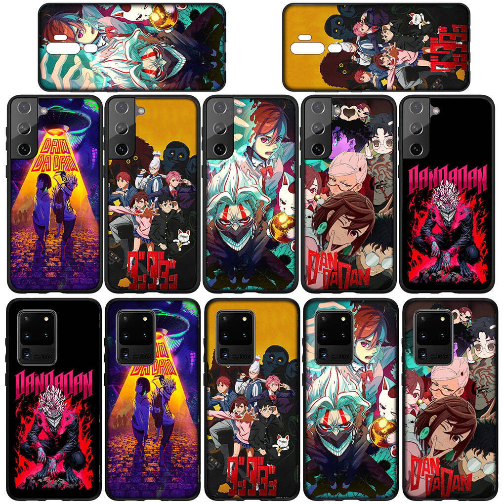 for iPhone 17 16 15 Xiaomi Poco F7 F8 X7 X6 C85 C75 C71 M8 Redmi Note 14 13 12 11 Pro Max 14C 13C A4 Phone Case DAN DA DAN Ayase Momo Dandadan Okarun