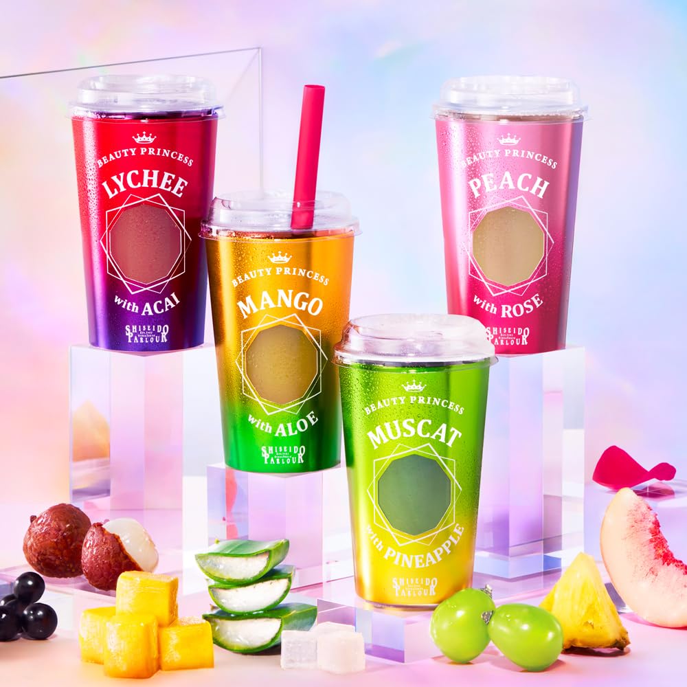 Mothers Day Jelly Shiseido Parlor Beauty Princess 6-piece Set BP31 Drinkable Gift Sweets Food Snacks Peach Muscat Mango Lychee Present Celebration