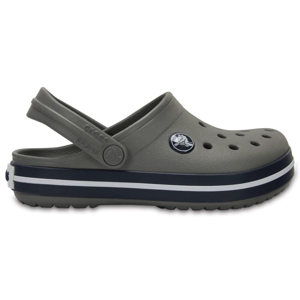 Crocs Crocband™ Clog Toddler Sandals, Smoke/Navy, 13cm