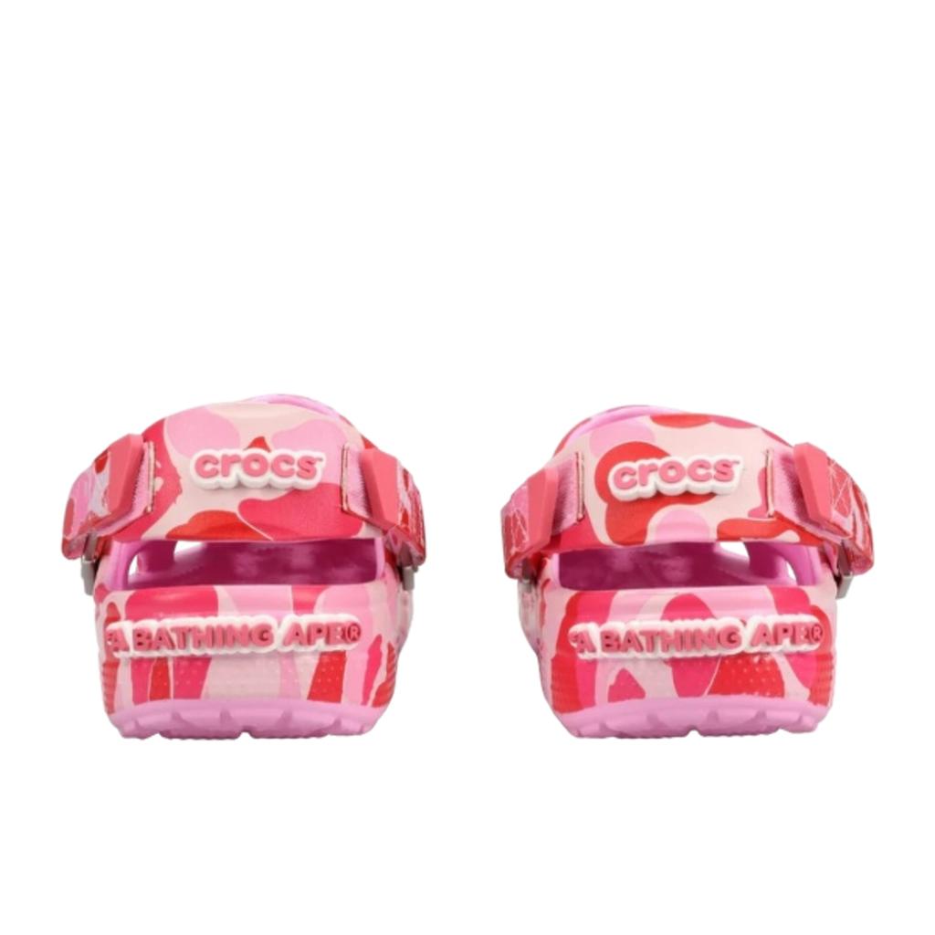 Crocs Classic Clog A Bathing Ape ABC Camo Pink