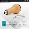 Gomexus C27 Reel Handle Knob, Replacement Cork 27mm Knob for Daiwa Type S and Shimano Type A Caldia Handles, Spinning and Baitcasting Reels, Bass Fish