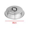 Stainless Steel Lid Professional Lid Anti-scald Bakeware Frying Pan Lid Cookware