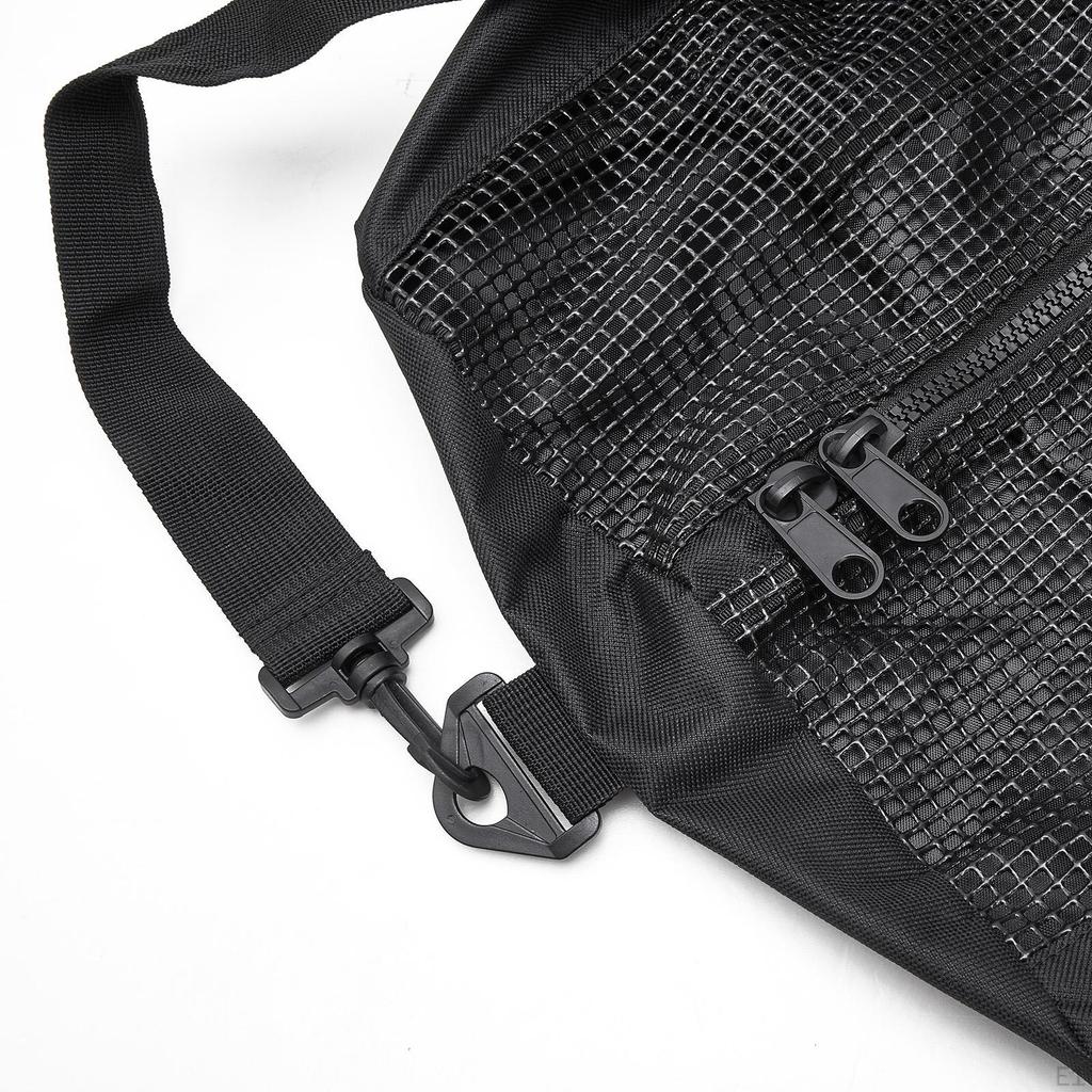 Mesh Duffel Bag, with Zipper Handbag Organizer for Scuba or Snorkeling Diving Equipment