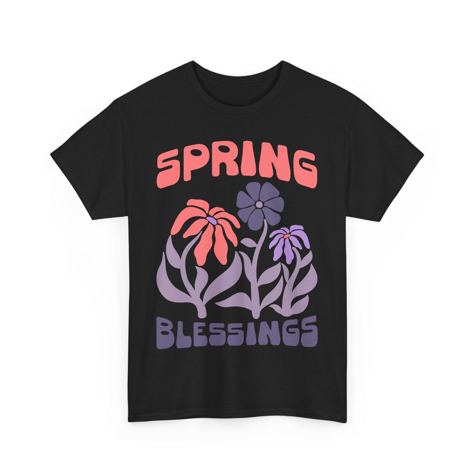 Spring Fever T-Shirt | Happy Vibes & Outdoor Fun Tee | Spring Blessings Shirt Unisex T-Shirt S