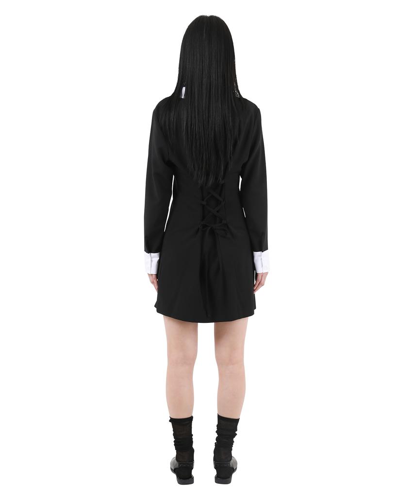 Catharsis Corset Collar Dress Black One Size