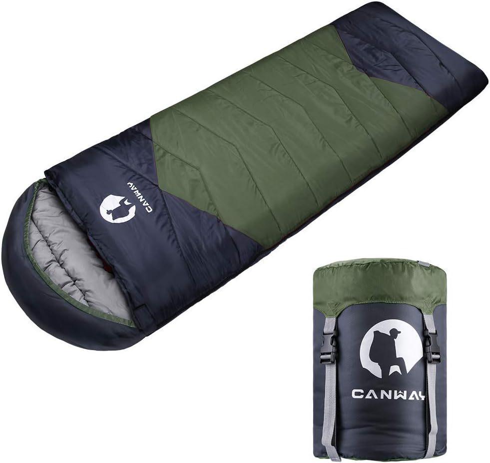 Adult & Children's Water-Repellent Sleeping Bag for Outdoor & Office Use.