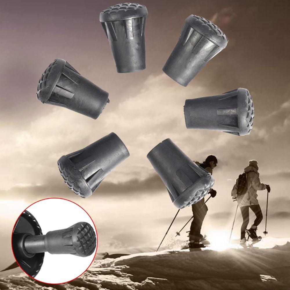 15 Pcs Plastic Walking Stick Cap Enhanced Grip End Caps Protector Durable Hiking Pole Tip Walking