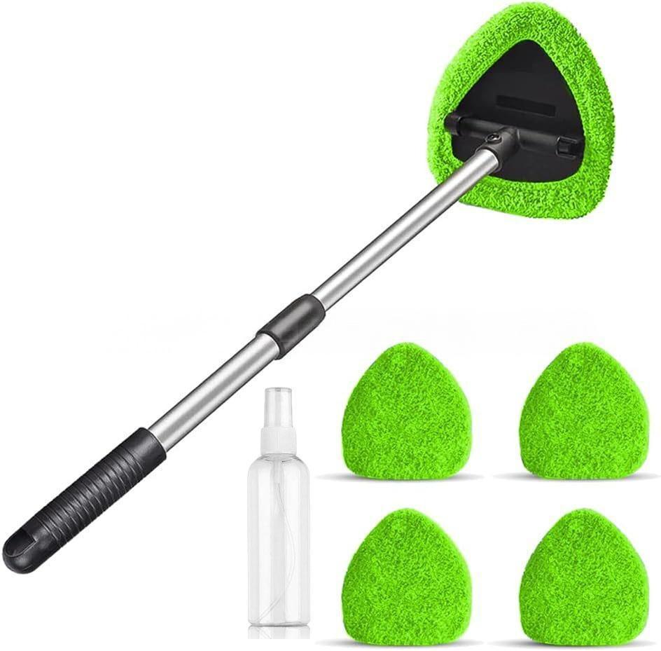 Telescopic Car Windshield Cleaning and Defogging Brush Set