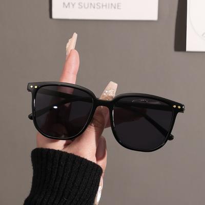 New Large Frame Body Square Sunglasses Women Brand Luxury Sun Glasses Men Outdoor Driving Eyewear UV400 Eyeglasses