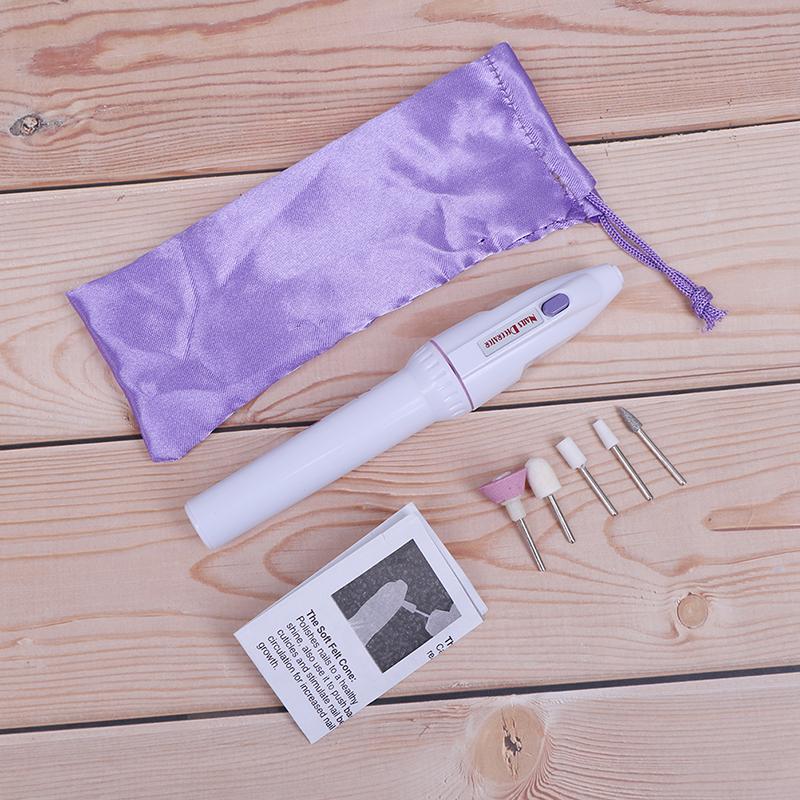 

Набір фрез для манікюру Електричний файл-баффер Насадки Акрил Портативний Салонний Апарат Набір onesize