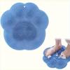 1pc Silicone Mat for Scrubbing Feet And Back - Slip-Resistant, Easy To Clean Bath Massage Pad Designed for Better Exfoliation And Relaxation