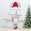 Faceless Parachuting Santa Claus Christmas Decoration for Malls and Stores