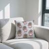 Fashion O-Opanchu U-Usagi cushion cover Double Sided Printed Polyester Pillowcase Pattern Decorative Zipper Cushion Cover
