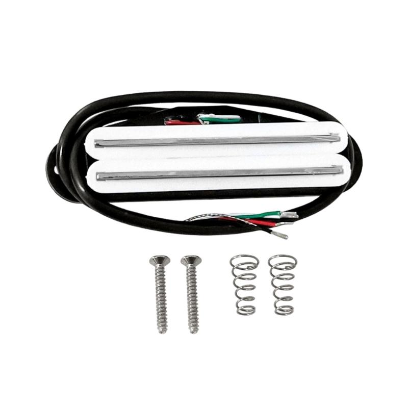 High Output Bridge Pickup Hot Double Rail Humbucker Pickups Single Coil Sized Ceramic Electric Guitar Pickup Humbucker