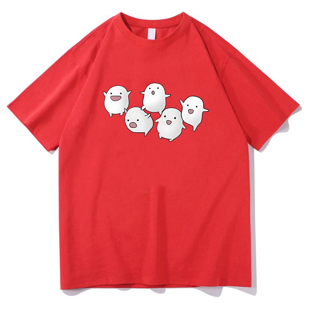 Warawara The Boy and Heron T-shirts Short Sleeve Cotton Girls Tee-shirt Japanese Anime Cartoon Graphic Tshirts Kawaii Print Tees Unisex