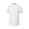 Fila Athletics Tennis Fashion Comfortable Simple Casual Sports Knit Short Sleeve Polo Shirt Men Tops Jade-White A11M523146F-WT