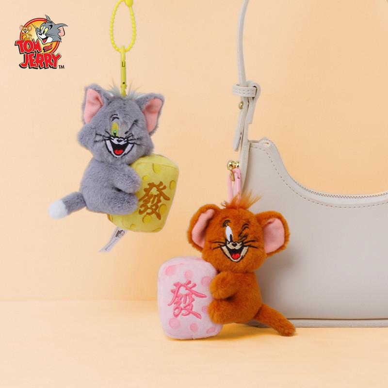 Tom Jerry And Cartoon Plush Pendant Soft Short Plush Mobile Accessory Phone
