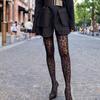 Damen Sexy Schmetterling Offener Schritt Strumpfhose