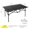 Ultralight Outdoor Folding Roll-Up Camping Table
