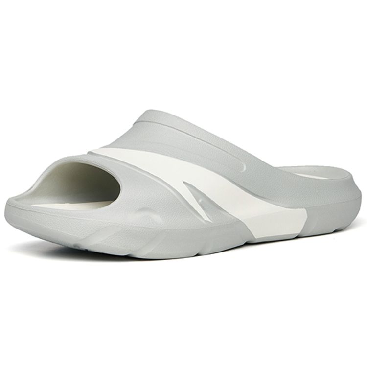 Anta C37 Series Sport Thick Sole Slide Sandals Men Footwear Gray White 912226992-3