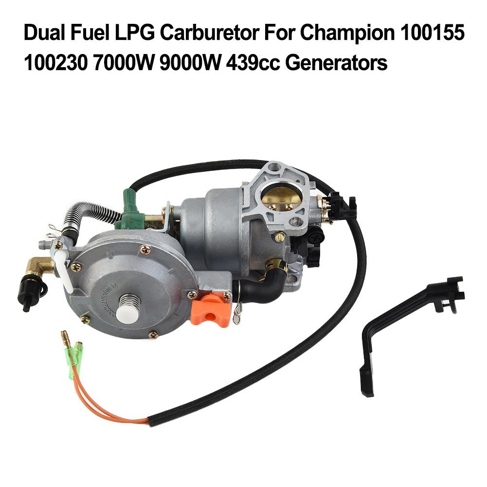 Dual Fuel Carburetor Kit for LPG Carburetor For champion 100155 100230 7000W 9000W 439cc For High-Power Generators Power Tool