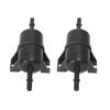 2Pcs Inline Fuel Filter AM117584 Replacement for John Deere 425 445 455 Lawn Mowers Garden Tractors