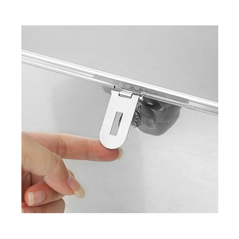 Homeglen Thickened Stainless Steel Magnetic Knife Holder with Lid