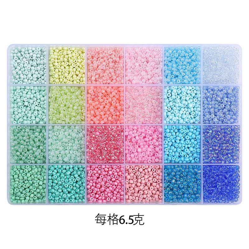 24-compartment seed bead set, 3mm bead material kit for diy bracelet, necklace, and jewelry making