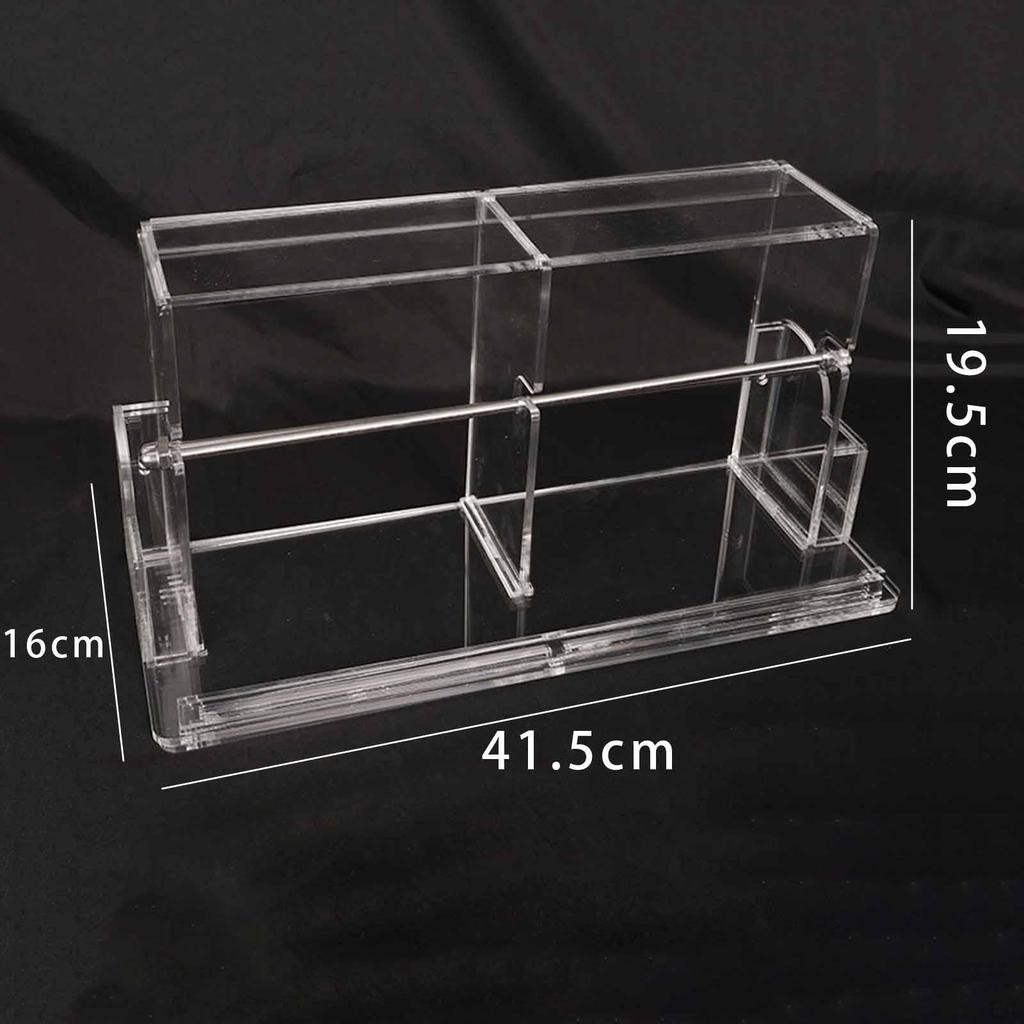 Acrylic Ribbon Storage Rack Holder Stand Craft Room Space Saving