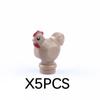 MOC Animal Building Blocks DIY Pig Fishes Octopus Penguin Turtles Figures Toys Set City Farm Zoo Accessories Bricks Kid Gift