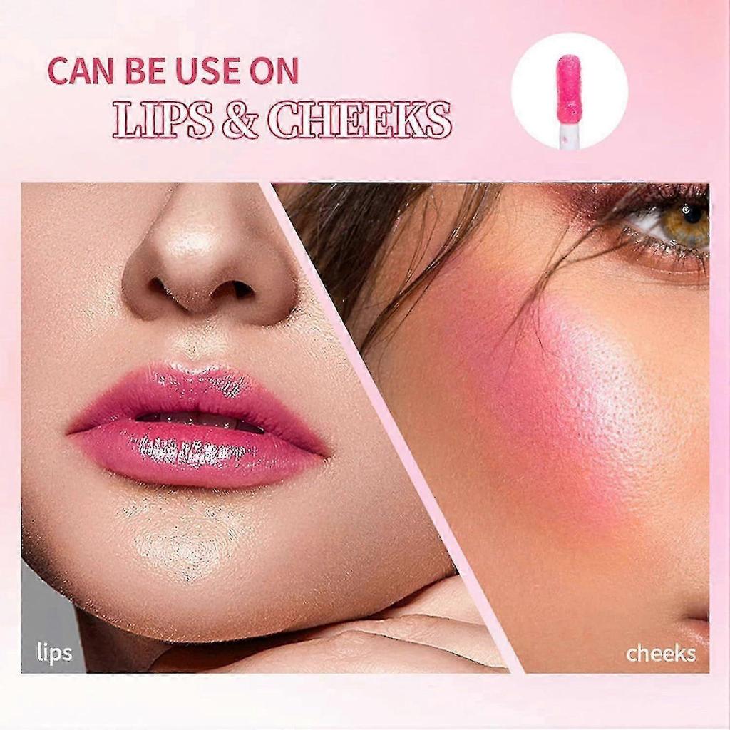2025 Pink Lip Serum: Long-Lasting Moisturizing Lip Care Gloss