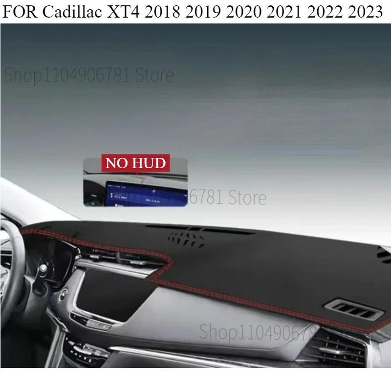 FOR Cadillac XT4 2018 Car Dashboard Avoid light Pad trument Platform Desk Cover Mats Carpets Accessories