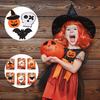 Adorable Halloween Felt Brooches Featuring Glow-in-the-dark Skeletons And Pumpkins