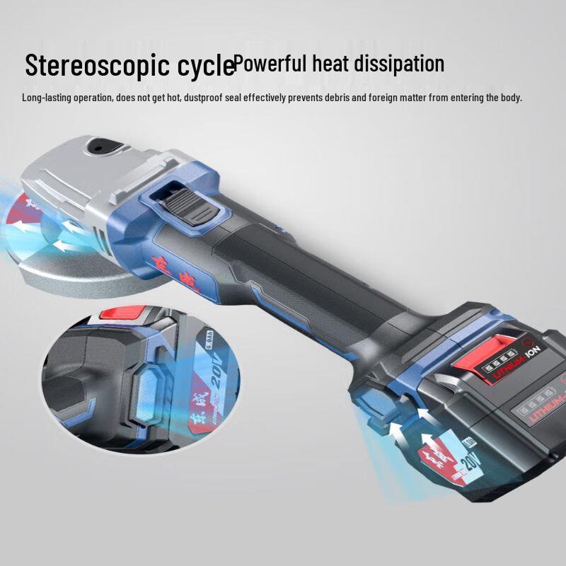 Dongcheng Brushless Angle Grinder CN plug (adapter included)