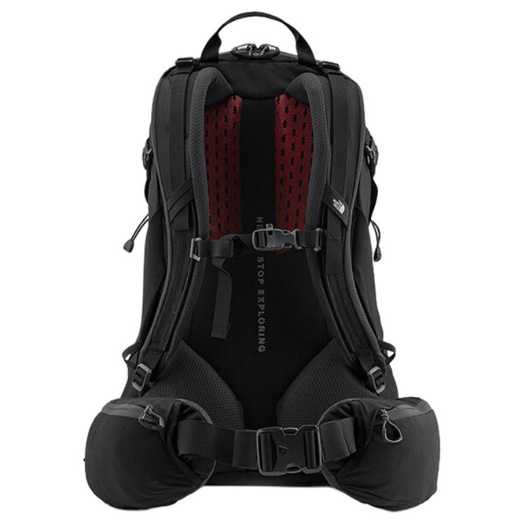 The North Face 40L Lightweight Printed Design Zipper Closure Backpack Unisex Backpack Black NF0A87C3-87C3-KT0