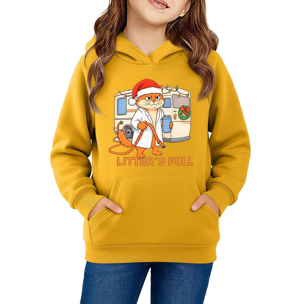 Sweatshirts für Teenager-Mädchen, Kapuzenpullover, langärmelig, mit Kordelzug, süßer, übergroßer Kapuzenpullover