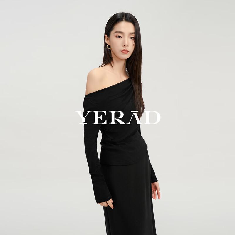 YERAD Lyocell Wool Convertible Knit Top