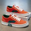 Fashion Men's spring new breathable versatile soft soled casual sports shoes trendy fashionable simple canvas shoes