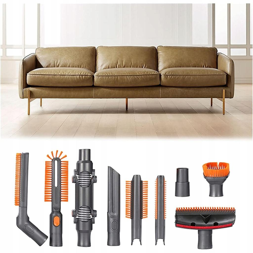 Rosfix Zestaw Ssawki do Odkurzacza – 9 Sztuk | Średnica 32 mm | Wysoka Jakość Materiałów i Estetyczny Design