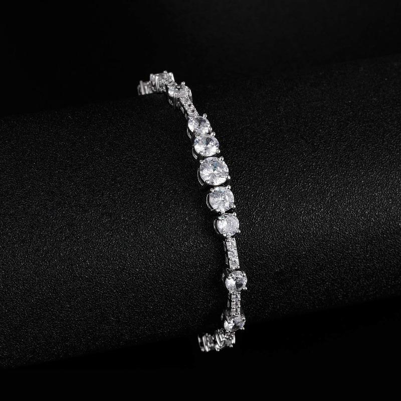 A Fashion Creative Bracelet Zircon Tennis Bracelet 7.5 Inch Design, Popular, Zircon Shines