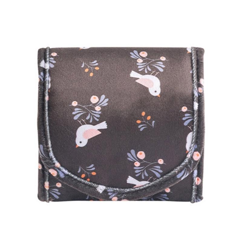 

Portable Jewelry Travel Bag Stylish and Durable Jewelry Packaging Bags Durable Holder for Jewelry Lovers and Travelers S коричневый