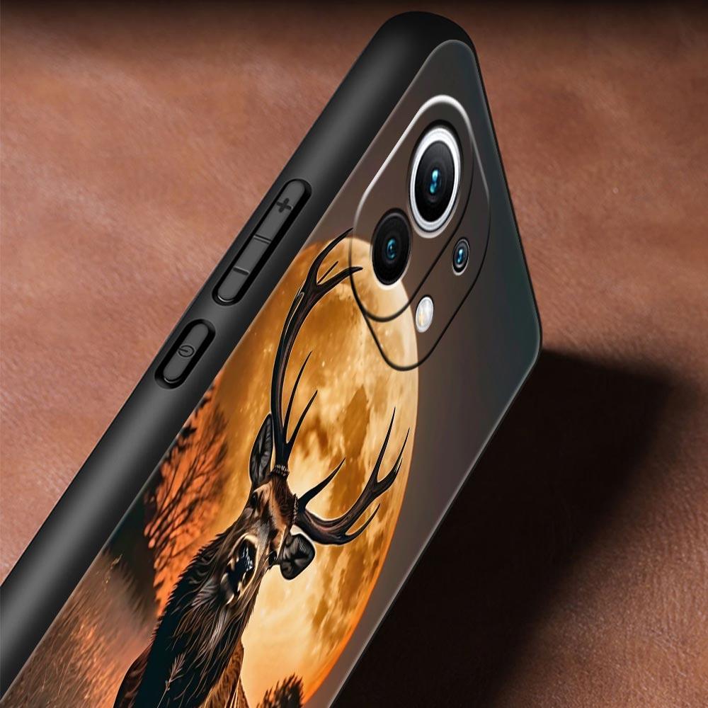 Deer Lichee Pattern Phone Case Cover for Xiaomi Mi 17 15 14 13 12 11 Ultra 15T 14T 13T 12T 11T Pro Lite 5G Soft TPU Shell Capas