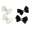 Elegant Bowknot Shoe Clip for Flats Pumps Decorative Shoe Accessories Clip Women Wedding Party Shoe Decorations Clip